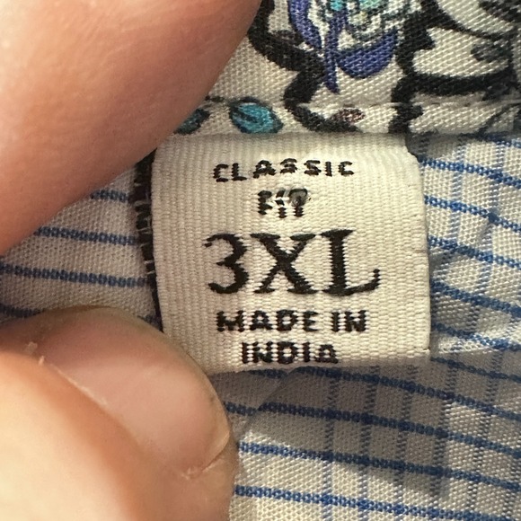 Robert Graham Multi-Color Striped Button Front Shirt Mens Sz 3XL Whimsy Artsy - Picture 4 of 12